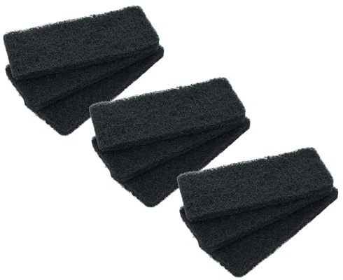 vhbw 9x Aktivkohlefilter kompatibel mit Rotho 1779905092 Mülleimer | Abfalleimer - 15,9 x 6,9 x 4 cm
