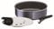Tefal L2319102 Ingenio Elegance Sauteuse 26 cm + 1 Poignée + 1 Couvercle 26 cm Pailleté Tous Feux Sauf Induction, Aluminium, Gris, 11 x 35, 5 x 29, 5 cm