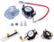 Siwdoy 279816 Trockner-Thermostat-Set, 3387134 3977767 Trocknerthermostat und 3392519 Thermosicherung kompatibel mit Whirlpool Trockner ersetzt 3399693 WP3977767VP PS345113 AP6008325 WP3977393 333