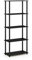 Furinno Turn-N-Tube 5-stufiges Mehrzweck-Regal-Präsentationsregal, Americano/Schwarz