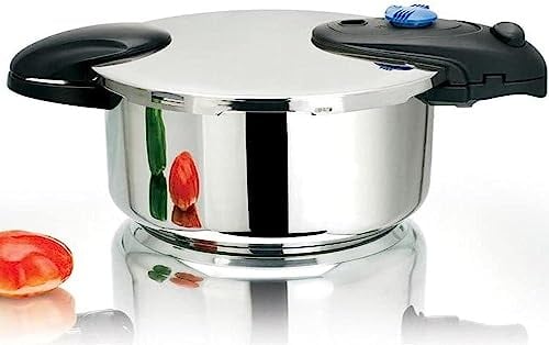 Kitchen Move, Olla a presión de bayoneta Ø24cm 10L ILLICO Silver
