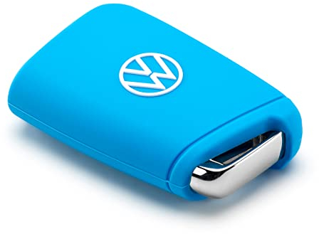 Volkswagen 000087012AN3H1 Coque de clé en Silicone Bleu Clair