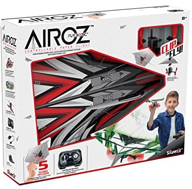 Flybotic Avion en Papier Télécommandé SILVERLIT Airoz 22 cm
