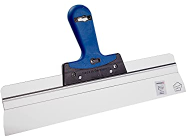 Flächenspachtel 2K - Glättspachtel - Breitspachtel - zum Auftragen von Spachtel- und Putzmasse auf Fassaden oder bei Fußbodenbeschichtungen (Flächtenspachtel 2K, 400 mm)