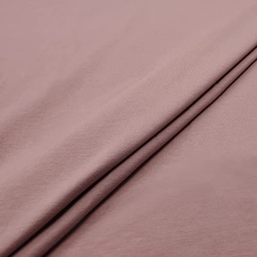 Panini Tessuti - Winter-Sweatshirt, einfarbig, Meterware, 1 Meter = 50 cm 2 Angaben = 100 cm – ideal für Kreationen von Sweatshirts und Winterkleidung, handgefertigt und Accessoires.