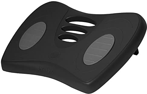 Unilux Chrysalis Repose-pieds, 42 x 32 cm, noir