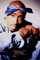 Tupac Poster 2Pac, blaues Bandana, Hochformat, 90er Jahre, Hip-Hop-Rapper-Poster für Zimmer, ästhetisch, Mitte der 90er Jahre, 2Pac, Memorabilia, Rap Poster, Musik-Merch, Kunstdruck-Poster, 20x30 cm
