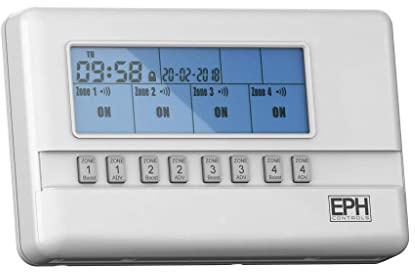 EPH R47 RF 4 Zone Programmer