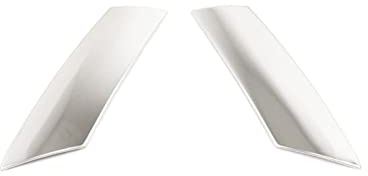 2 Pièces Poignées De Porte De Voiture Garniture Cadre Décoration Couverture Patch Lumineux pour Peugeot 408 308 308S Accessoires Intérieurs (Couleur : Matte Silver)