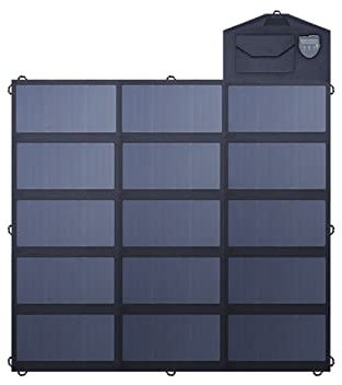 100W Panneau Solaire Portable Chargeur Solaire Portable avec Deux Ports USB-pour Camping,iPhone,iPad,Samsung Galaxy,LG,téléphones Portables et Appareils(Size:100W)