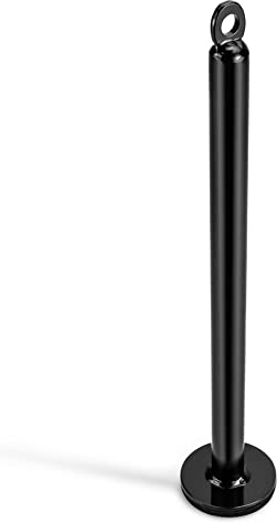 QWORK® Hantelscheiben-Ladestift für Kabel-Fitness-Workout zu Hause und im Fitnessstudio (Ø20 x 320 mm, 100kg Belastbarkeit)