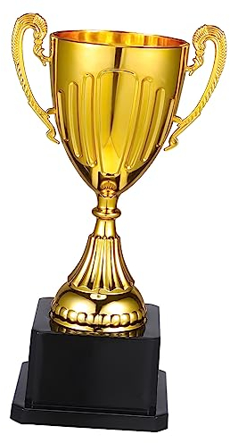 Didiseaon Mini Coppa Premio Sportivo Base Quadrata Realizzato in Plastica Facile da Trasportare per Competizioni Giochi di società e Riconoscimenti