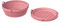 Air Fryer Liner - Kitchen Accessories - Heat Resistant - for Air Fryer, Oven, and Microwave - Easy Cleaning Folding - BPA Free Air Fryer - Reusable Cooking and Baking Fryer Liner - Round (Pink)