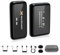 NearStream AWM20D Lavalier Mikrofon Wireless mit Geräuschunterdrückung, HD LCD-Bildschirm/200m Übertragung/7H Laufzeit, Ultrakompaktes Ansteckmikrofon Kabellos für Kamera/Handy/PC Streaming/Vlogging