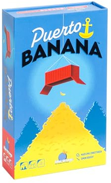Blue Orange Puerto Banana – Auktionsspiel – Gesellschaftsspiel, ideal für Spaß mit der Familie oder mit Freunden am Abend – für 2 bis 6 Spieler – ab 10 Jahren