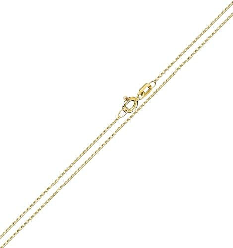 Generisch Echtgold 14 kt 585 Gold Goldkette Panzerkette Halskette Kette Collier Schmuck verschiedene Breiten und Längen
