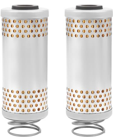 AHL 2pcs Moto Filtro Olio compatibile con MOTO GUZZI - NEVADA Nevada S 750 E3 2010 (EMEA), Nevada S Anniversario 750 E3 2012 (APAC, EMEA, NAFTA)