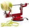 Wiltec Apfelschäler 3 in 1 mit Stahlklingen, Apfelschälmaschine 30 x 10 x 13 cm, Schäler, Entkerner und Schneider, multifunktionale Schälmaschine für Obst und Gemüse, Apfelentkerner und Apfelschneider