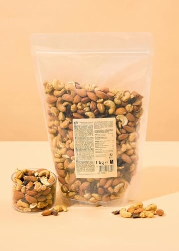 KoRo - Mediterraner Nussmix 1 kg - Herzhaft & knackig - Idealer Snack - Praktische Großpackung