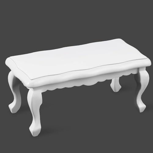 Miniatur Möbel，Miniatur Tisch Couchtisch Puppenhaus Zubehör Puppenhaus Tisch Puppenstubenmöbel Wohnzimmer