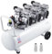 Compresseur d'air 100l avec Double Manomètre, électrovanne Sûre, 3hp, 22 Gallons, Compresseur d'air Ultra Silencieux, sans Huile