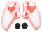 JZ Anti-Slip PS5 Controller Caso, Morbida Gomma Caso Protector Per ps5, Silicone PS5 Controller Cover con Pollice Grip Gaps Lavabile -Pink