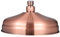 Dorccsi Pommeau de Douche Rond en cuivre Style rétro Vintage 20 x 20 x 11 cm, Effet Pluie, Haute Pression, avec Jets en Silicone, en Acier Inoxydable, antirouille, de Remplacement