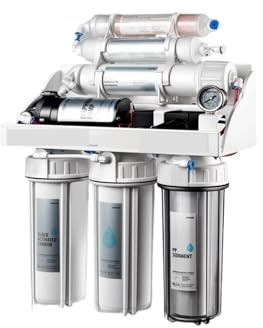 ZKLGS Filtres à Osmose Inverse, Appareils électroménagers Osmose Inverse à 6 étapes, système de Filtration d'eau, ioniseur(Without Pump)