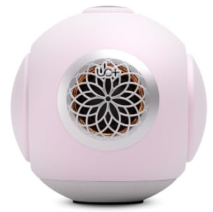 UB+ dBMiNi Small Punchy Bass Bluetooth Speaker, Portable, Wireless, 40W Loud Stereo Sound, 20H Playtime, Long Battery, IPX5, Bluetooth 5.4, EQ, TWS, Type-C, AUX, for Outdoor Home (Pink)