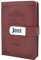 Ai-life Retro Vintage PU Leder Zahlenschloss Tagebuch Schreiben Notebook Planer Organizer, Passwort Tagebuch Notizblock, Secret Tagebuch Notizbuch mit Kombinationsschloss Stift halter(200x130mm)