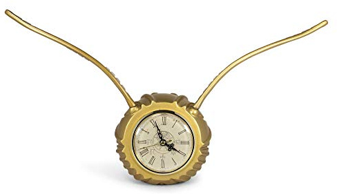 Harry Potter Golden Snitch Replica Resin Desk Clock | 9 x 18 inches