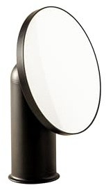 COSMIC Magnifying mirror Black 5x Freestanding Accesory Measures 18 x 8.5 x 24 cm