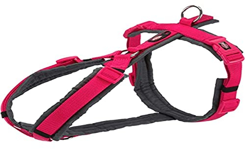 Trixie Trekkinggeschirr New Premium Fuchsia Graphit für Hunde