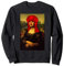 Mona Lisa von Leonardo Da Vinci Geschichte Karneval Kostüm Sweatshirt