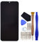 VEKIR Negro MAR-AL00 Pantalla LCD Pantalla táctil digitalizadora de 6,15 reemplazo Compatible con Huawei Nova 4e MAR-TL00 MAR-LX2 Huawei P30 Lite MAR-LX1M MAR-AL00 MAR-LX2 MAR-LX3A MAR-LX1B