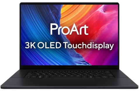 ASUS ProArt P16 H7606WP-SR271W | Creator Laptop | AI 9 HX 370 | RTX 5070 | 16 2,8K OLED | AMD Ryzen AI 9 HX 370 | 32GB RAM | 1TB SSD | Copilot+ | Win11 Home | QWERTZ | mit Netzteil