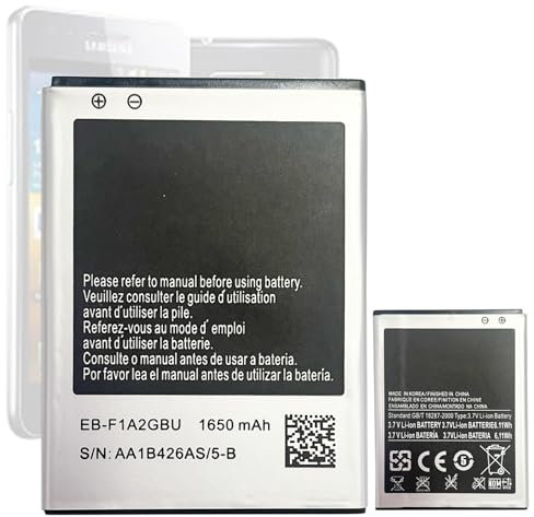 Aousavo EB-F1A2GBU Batterie de Rechange Compatible avec Galaxy S2 i9100 i9108 i9103 I777 i9105 i9188 i905