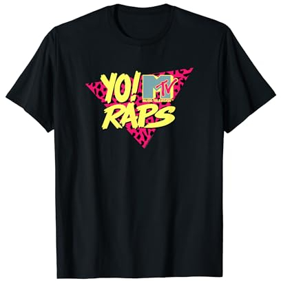 Yo! MTV Raps Triangl-Logo T-Shirt