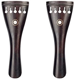 Violino Parti Accessori 2 Pz. Ebony 5 Corda per Violino per Violino per 5 Corde Violin / 5 Corde Violino Elettrico