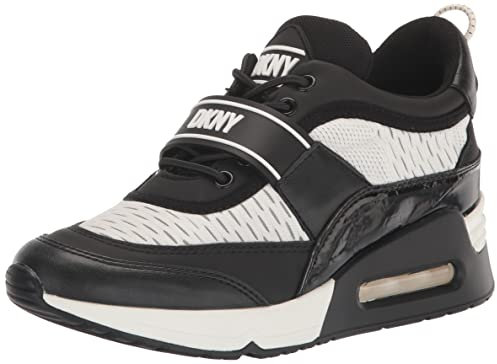 DKNY Damen Aislin Lace Up Sneaker, Helles Weiß, 40 EU