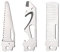 Roxon Austauschbare Messerklingen für S802 Phantom, S501U, S502 und S502U Phantasy (BA14-Säge+BA15-Schlüsselwerkzeug+BA17-Kamm)