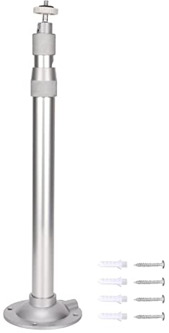 Support De Plafond Universel Pour Vidéo-Projecteur, Support Mural Universel Pour Projecteur Avec Hauteur Réglable, Longueur Réglable De 30 à 60cm, Pivotant De 360°, Jusqu'à 5kg De Capacité