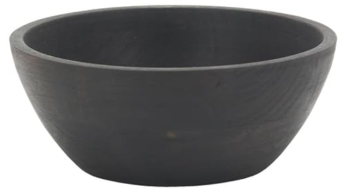 Saladier en bois d'acacia noir Saladier