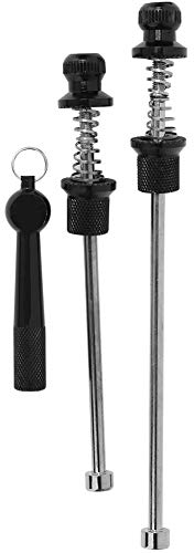 Tbest Fahrrad Schnellspanner Diebstahlschutz,Schnellspanner-Set,Schnellspanner-Fahrradachse,Mountainbike,Rennrad,Radverriegelung,Sicherheit,Schnellspanner,Anti-Diebstahl-Spieß-Set