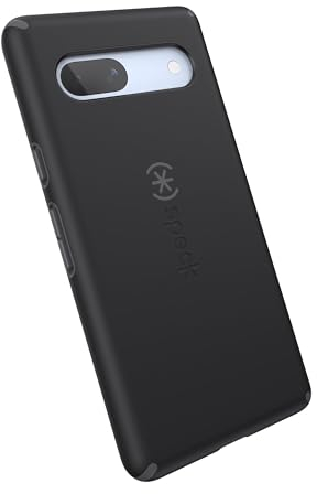 Speck Produkte Produkte Impact Hero Hülle passend für Google Pixel 7a (Schwarz/Schiefergrau)