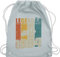 Turnbeutel Rucksack - 40. Geburtstag - Legendär seit 1984 - Vintage Farben - Unisize - Pastell Blau - mit spruch 40 jahre geschenk zum 40er vierzigsten geburtstagsartikel vierzig kreative ideen