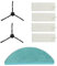 DispRA Accesorios compatibles con Cecotec Conga 9090 IA Paños de mopa Filtro Hepa Cepillo Lateral Piezas de aspiradora robótica (Color : 1 Set)