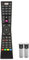 RM-C3231 Smart TV Remote Control for JVC | Direct Replacement with Fire TV Functionality | Compatible with 4K LED Models | Quick Setup | Netflix & YouTube Buttons Included