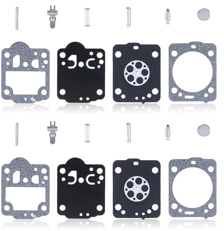 Gubeter Kit de reparación de carburador RB-149, Para Husqvarna 435 435E 235 236 240 Para Jonsered CS2234 CS2238, Para Zama RB-149