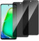 chejuza Privacy - Protector de pantalla para Vivo Y28 4G (no para 5 g) [2 unidades], dureza 9H, cobertura completa anti espía de cristal templado, HD protección de pantalla